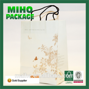 recycled paper bag printed