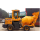 Self-feeding Moving concrete mixer