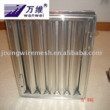 hood baffle grease filter