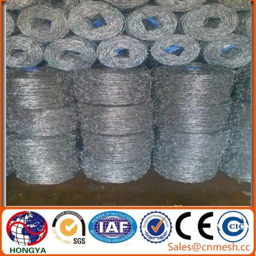 barbed iron wire used for fencing