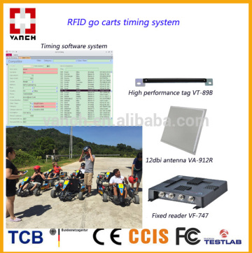 Go kart racing timing/go karting timing software uhf rfid reader