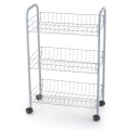 3 Tier Fruit Rack Bathroom Storage Stand Cart