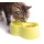 Anti-Ant Plastic Pet Bowl - สีเหลือง