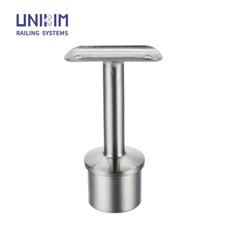 Custom Stainless Steel Balcony Handrail Railing Tube Holder Post Bracket