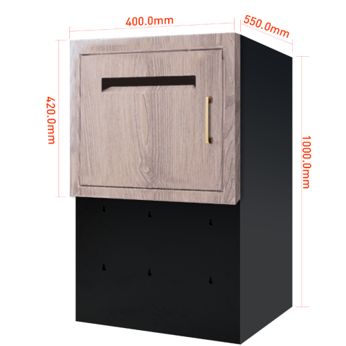 Custom Wall Mounted Mail Parcel Drop Box