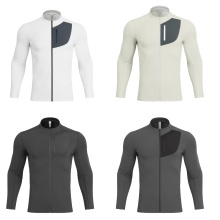 Custom Design Your Own Pockets Jogging Zipper Coat for Adults