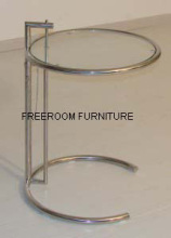 Cocktail Coffee Table Eileen Gray (Polished Stainless)