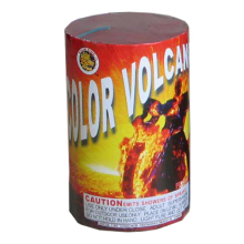 Consumer Fireworks-Color Volcano 6 Shots (fountain)