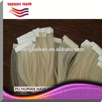 100% Human Hair Thin Skin Weft from Factory