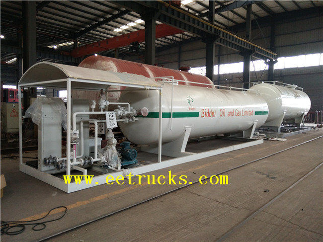 30 كبم الخيالة الحاملة لب محطات تعبئة الغاز 30 CBM Skid Mounted LPG Filling Plants