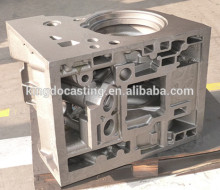 Railway locomotive cast iron housing