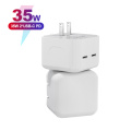 Μίνι Μέγεθος 35W USBC Τύπος Typec Travel Charger