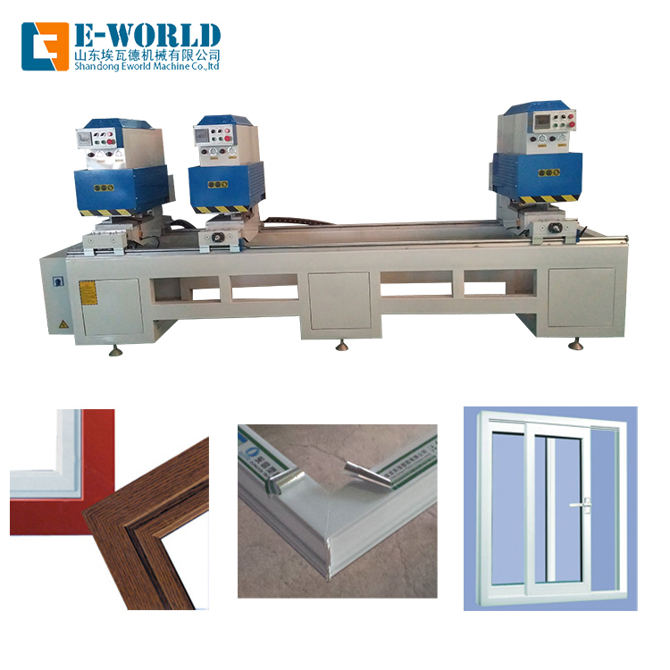 Four head Two sides Upvc Window Door Seamless Welding Machine