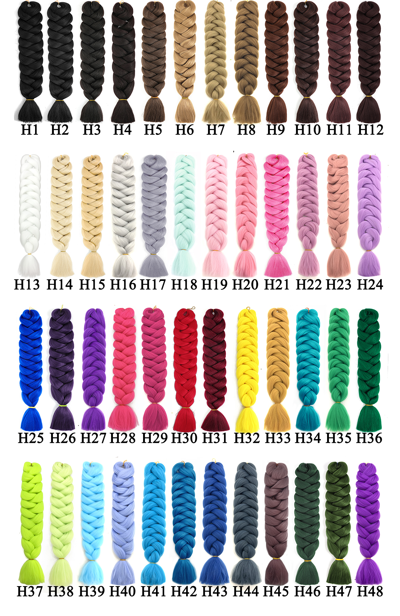 Wholesale Synthetic Braiding Hair Manufacturer Synthetic Easy