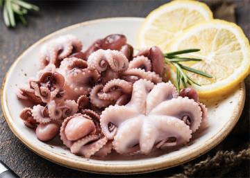 Seafood Export Frozen Octopus Cleaned Whole