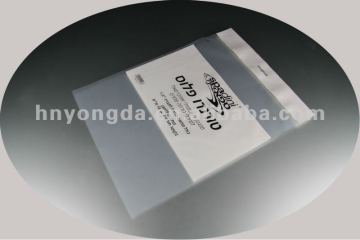 Pure White Pattern LDPE Plastic Bags