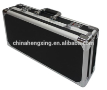 HX-BL107 Black hot sale aluminum frame shot gun case with combination lock