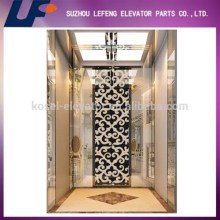 Standard Mirror Etching Elevator Cabin usd for Passenger Elevator