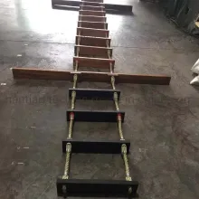 Ship Step Wooden Embarkation Ladder Pilot Roper Ladder