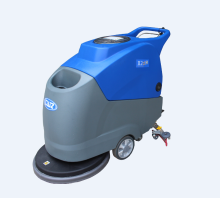 Cheapest price hand push floor scrubber cleaning machine, workshop factory school used