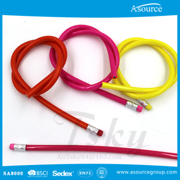 New Developed Plastic Bendy Pencil