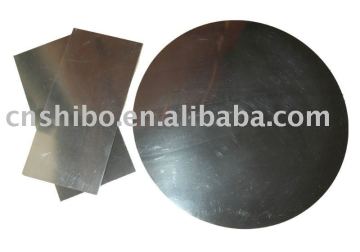 High purity polished molybdenum disc