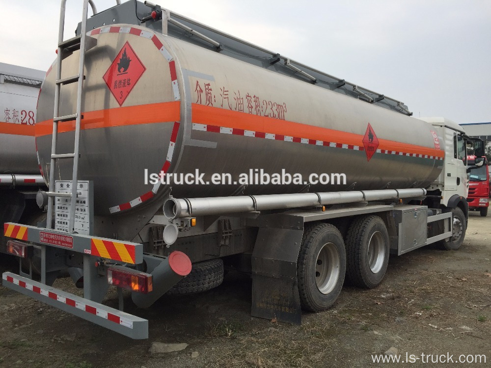 Dongfeng 25000 liter 6x4 fuel tank truck