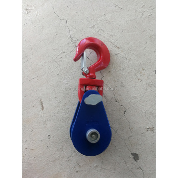 10\" U.S. Type Pulley Block Light Type Champion Snatch Block with Hook: Search Engine Title