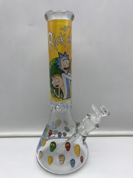 Beaker Bongs with Many Weird Heads