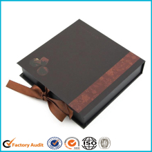Book Shape Black Chocolate Cavity Box
