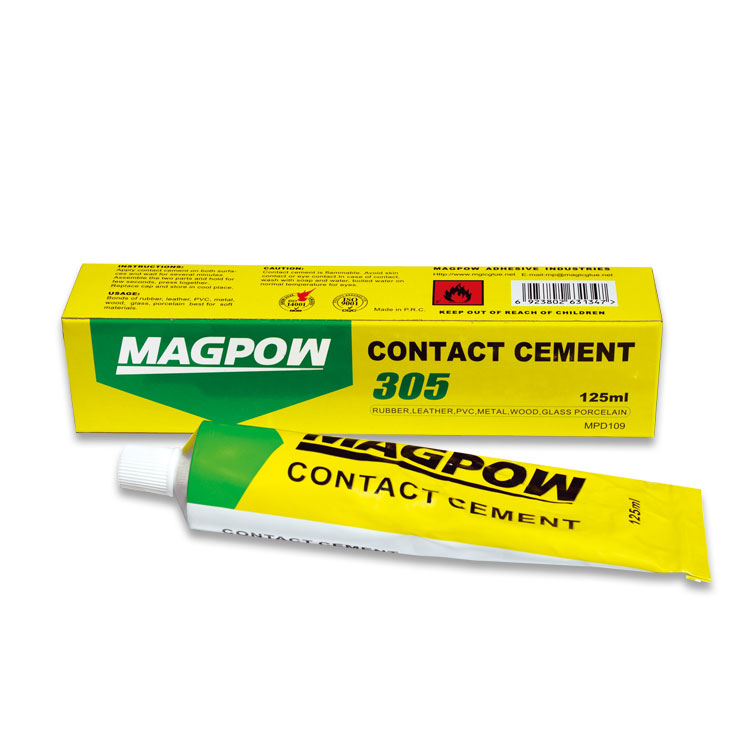 light yellow strong contact cement