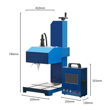 Benchtop Pneumatic Dot Peen Marking Machine 140x80mm D01