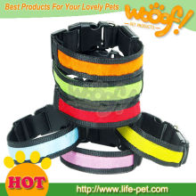 2014 new style led dog collar,nylon collar,pet collar