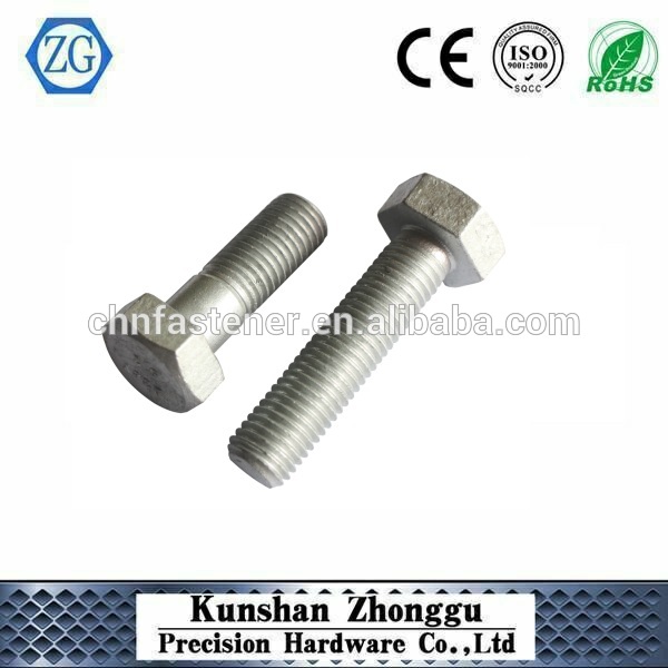 ASTM A 235 DIP HOT GALVANIZADO HEX BOLT