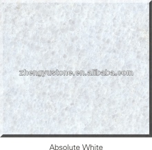 High quality polished Absolute White Marble