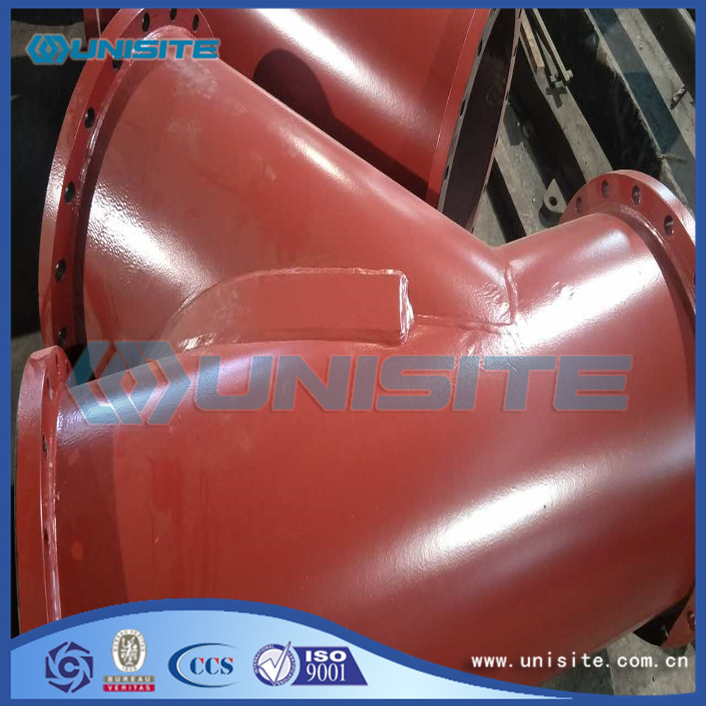 Customized steel branch pipe fittings