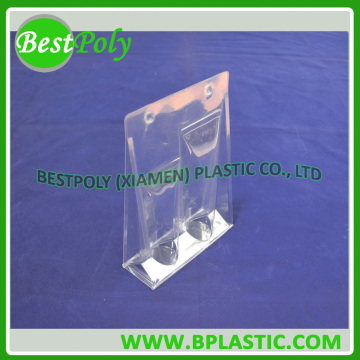 Disposable Thermoformed plastic blister packaging for cosmetic