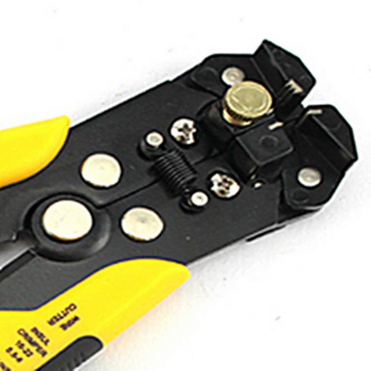 Handle Multi-Function Automatic wire stripper and cutter Adjusting to strip electrical wire gauge up to 24 AWG (T5103)