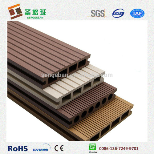 wpc patio flooring/composite patio board/plastic patio deck