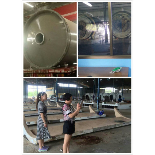 fuel from waste tyres pyrolysis machine