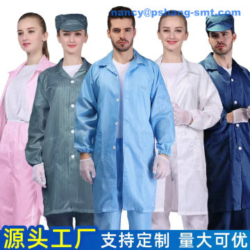 ESD Work Clothes Autoclavable Work Clothes Uniform Antistatic Work Clothes