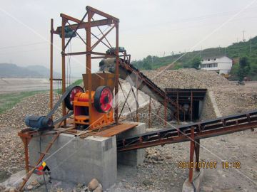 Shanghai DongMeng stone crushing and screening line supplier