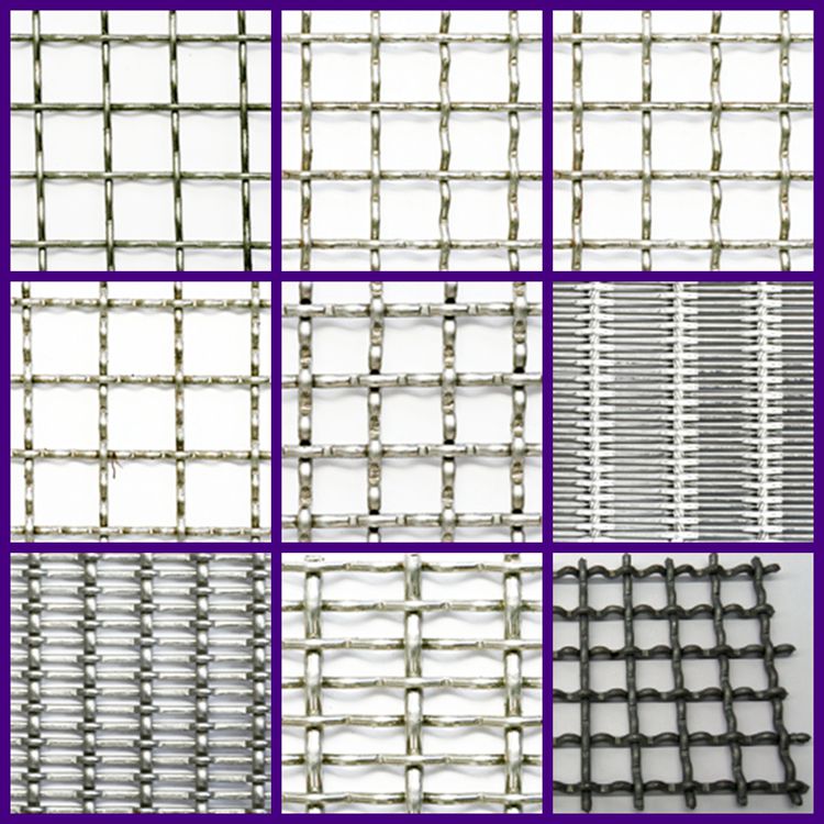 galvanized crimped wire mesh