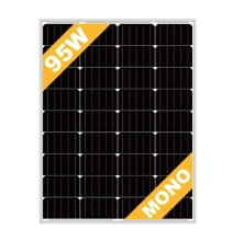Monocrystalline Photovoltaic PV Solar Module 95W Solar Panel