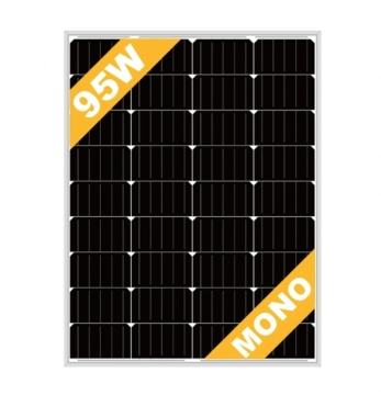 Monocrystalline Photovoltaic PV Solar Module 95W Solar Panel