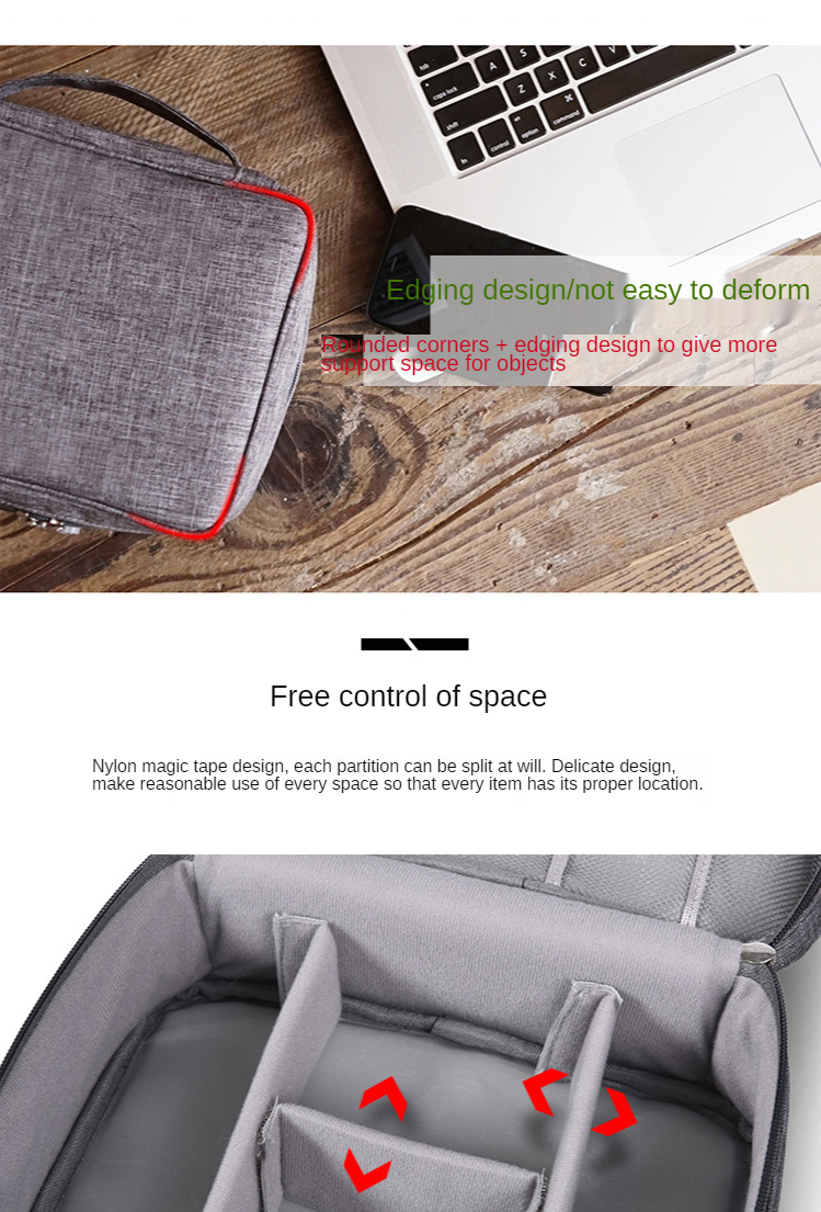 Waterproof Organizing Bag Electronic Accessories Organizer Usb Charging Cable Storage Bag