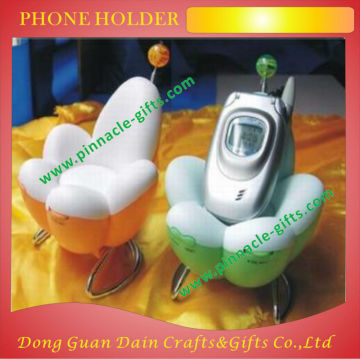 promotion 3d soft pvc mobile phone holder