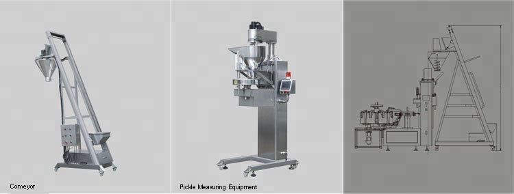 Pickles Weighing Filling Machine