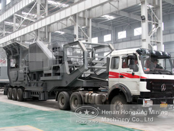 tyre mobile crusher