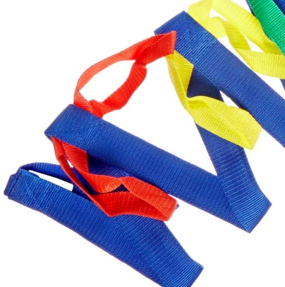 Polyester 5Meters Child Toddlering Rope With Loops